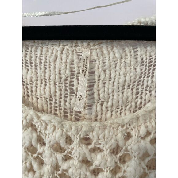 Free People Crochet Oversized Flowy Sweater (OG) - Picture 5 of 6